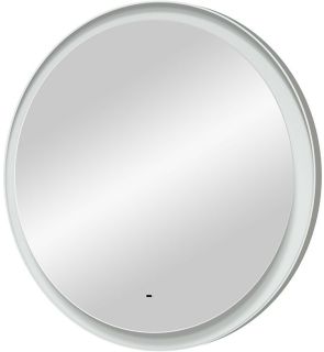 Зеркало с подсветкой Art&Max Napoli 60см белый матовый AM-Nap-600-DS-F-White